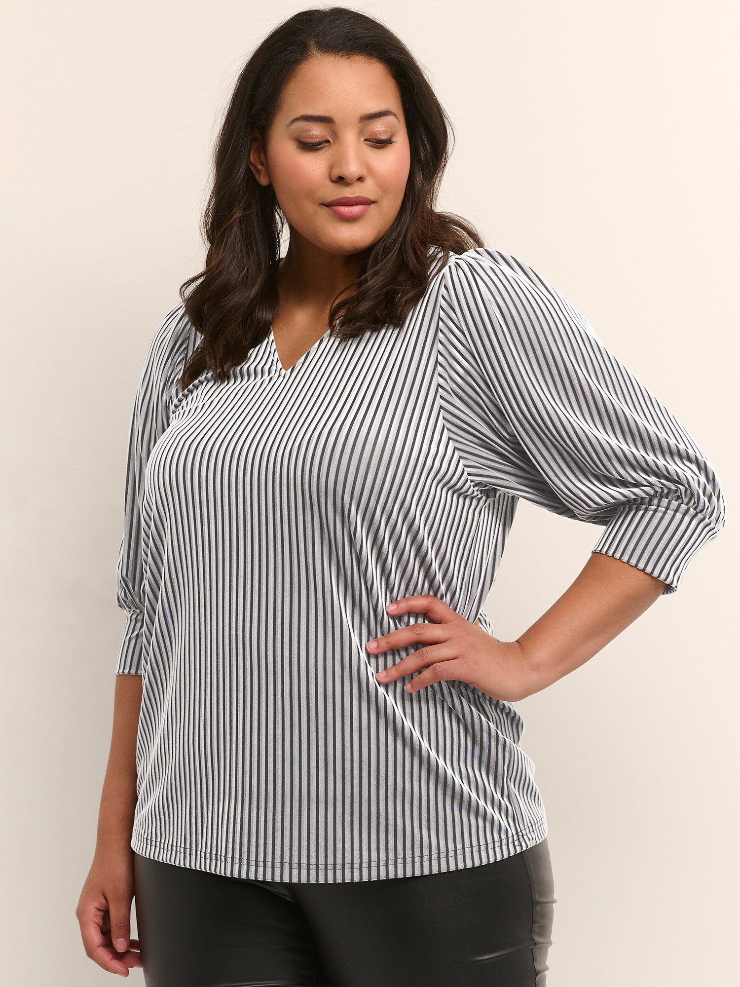 CACANNA  - Plus Size Bluse fra Kaffe Curve