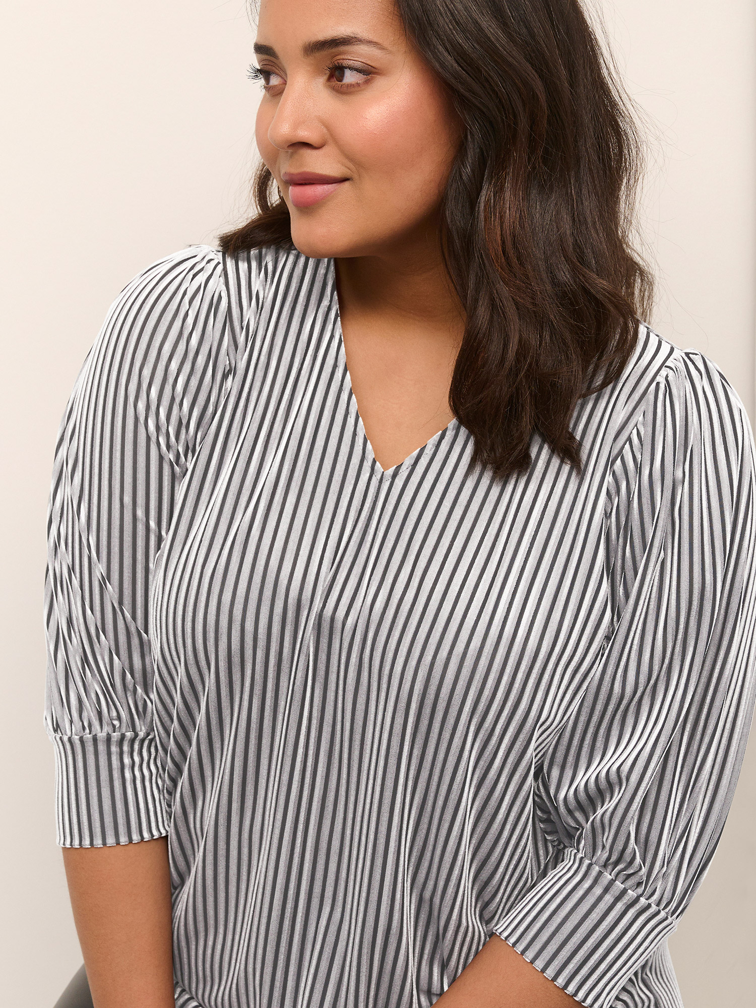 CACANNA  - Plus Size Bluse fra Kaffe Curve