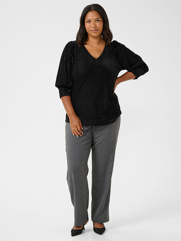 KCCACANNA - Plus Size Bluse fra Kaffe Curve