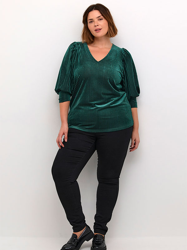 KCCACANNA - Plus Size Bluse fra Kaffe Curve