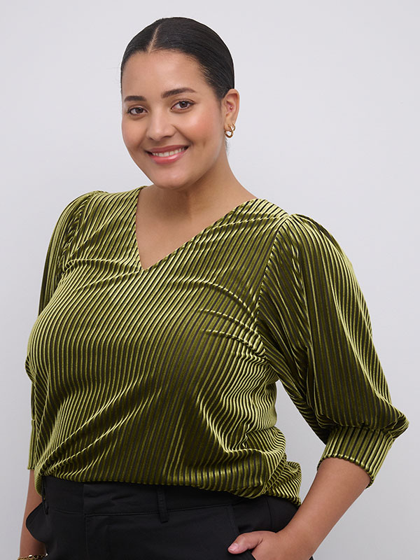 KCCACANNA - Plus Size Bluse fra Kaffe Curve