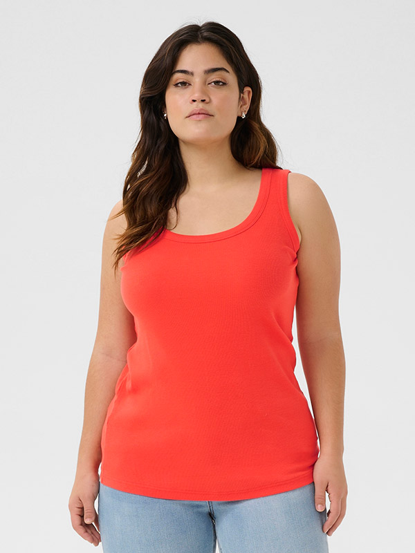 KCCARINA - Plus Size Topp fra Kaffe Curve