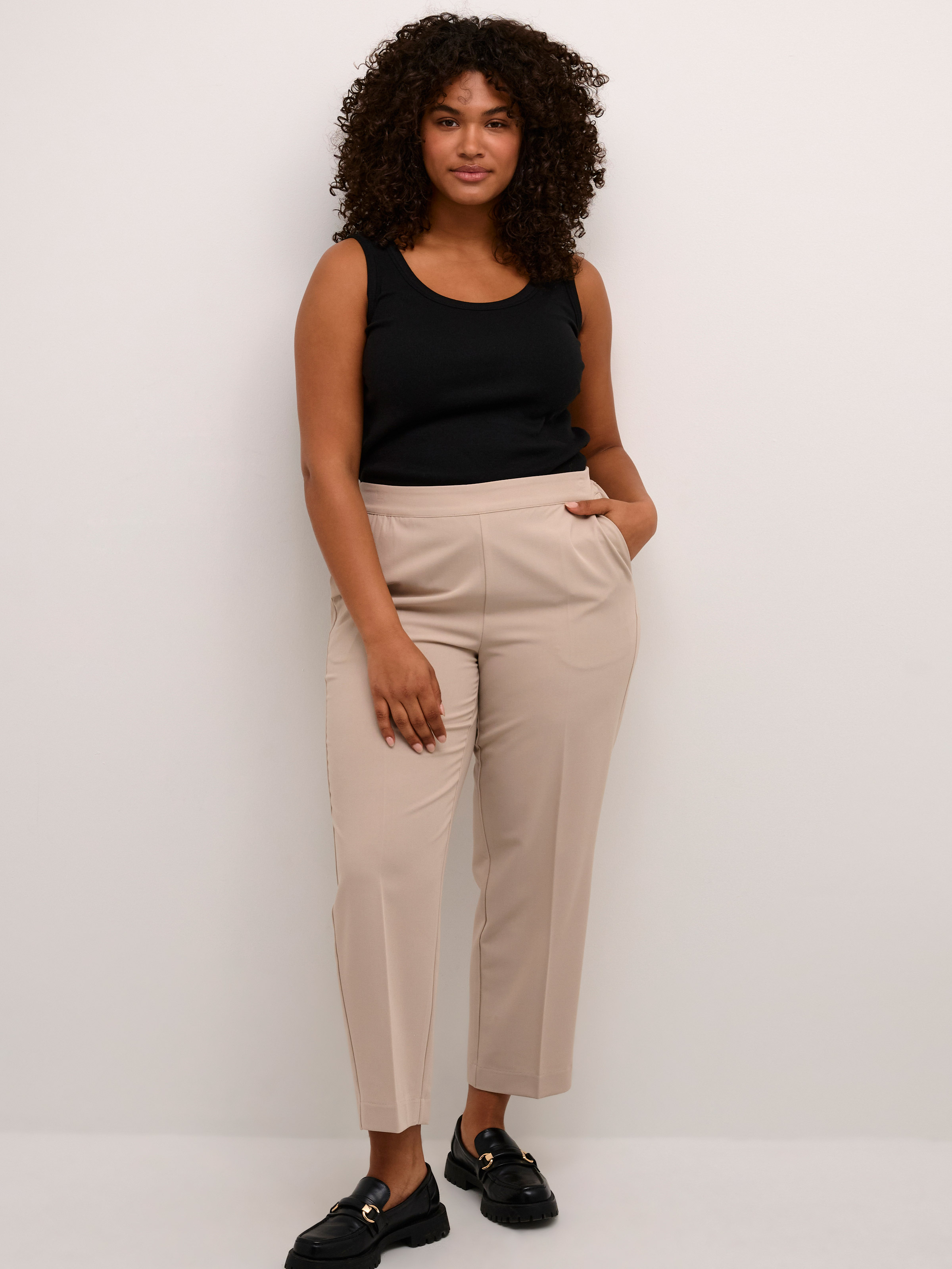 CARINA  - Plus Size Topp fra Kaffe Curve