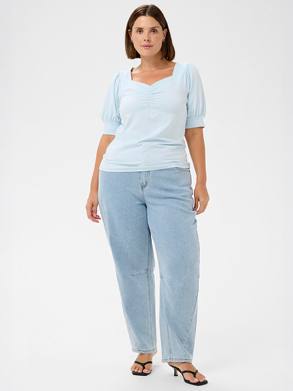 KCSISSY - Plus Size Bluse fra Kaffe Curve