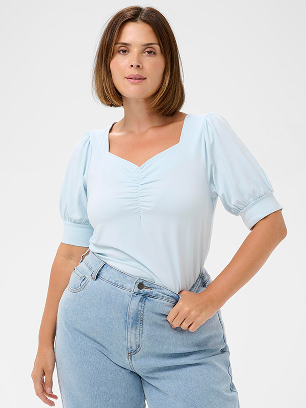 KCSISSY - Plus Size Bluse fra Kaffe Curve