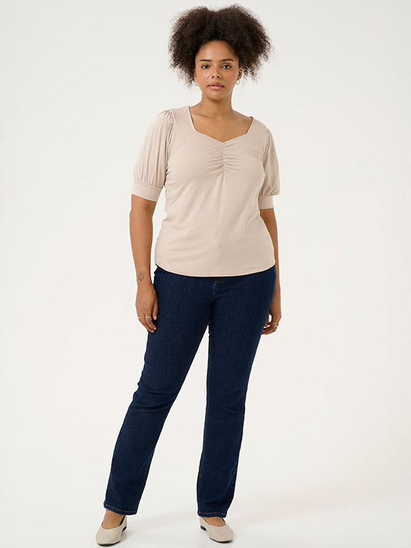 KCSISSY - Plus Size Bluse fra Kaffe Curve