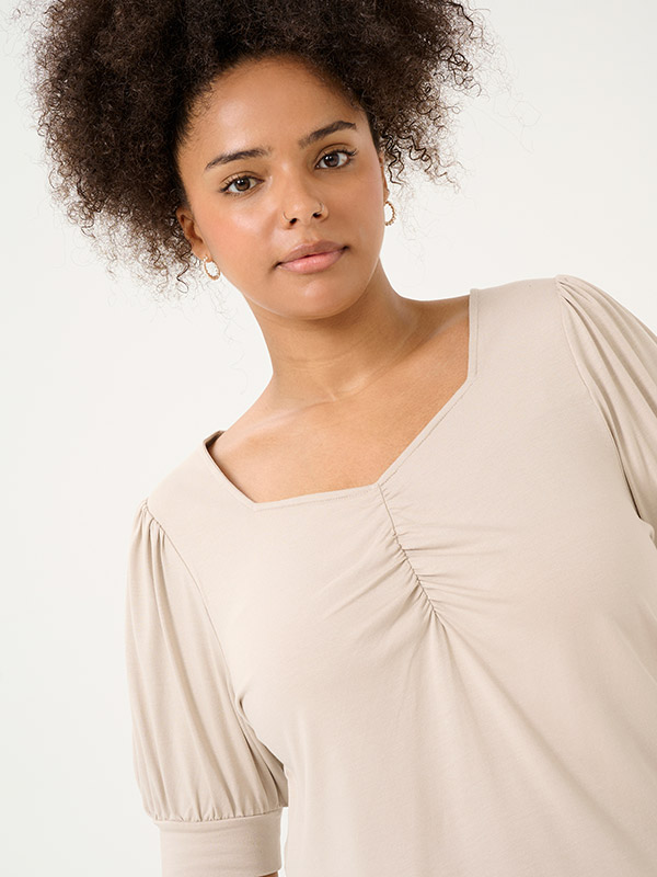 KCSISSY - Plus Size Bluse fra Kaffe Curve