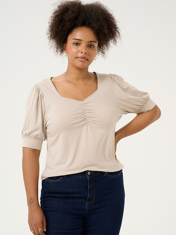 KCSISSY - Plus Size Bluse fra Kaffe Curve