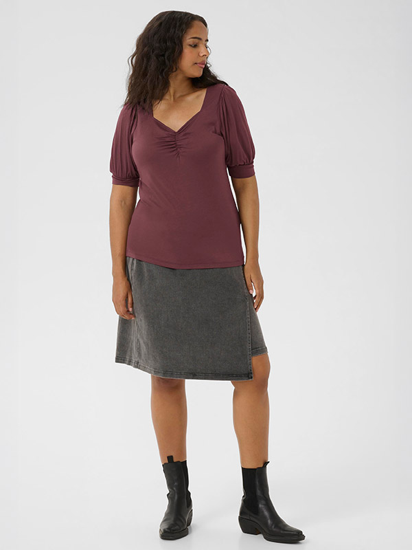 KCSISSY - Plus Size Bluse fra Kaffe Curve