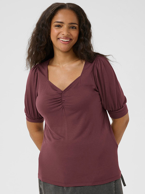 KCSISSY - Plus Size Bluse fra Kaffe Curve