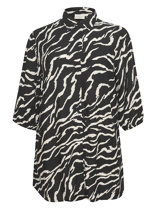 SONNA  - Plus Size Skjorte fra Kaffe Curve