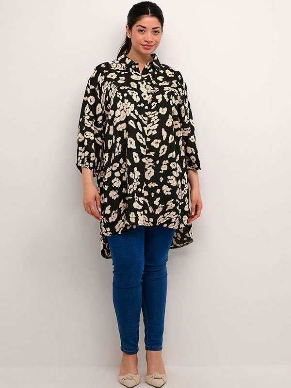KCSONNA - Plus Size Skjorte fra Kaffe Curve
