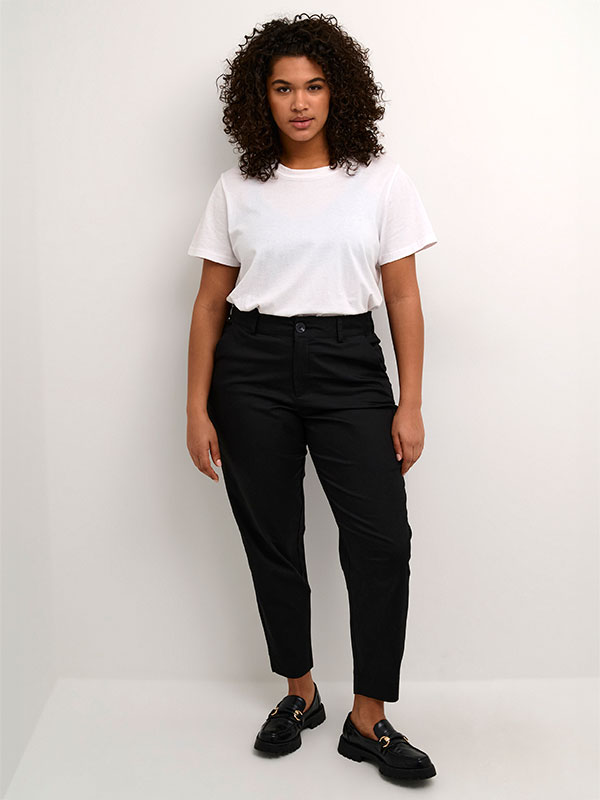 KCLEANA CHINO - Plus Size Bukser fra Kaffe Curve