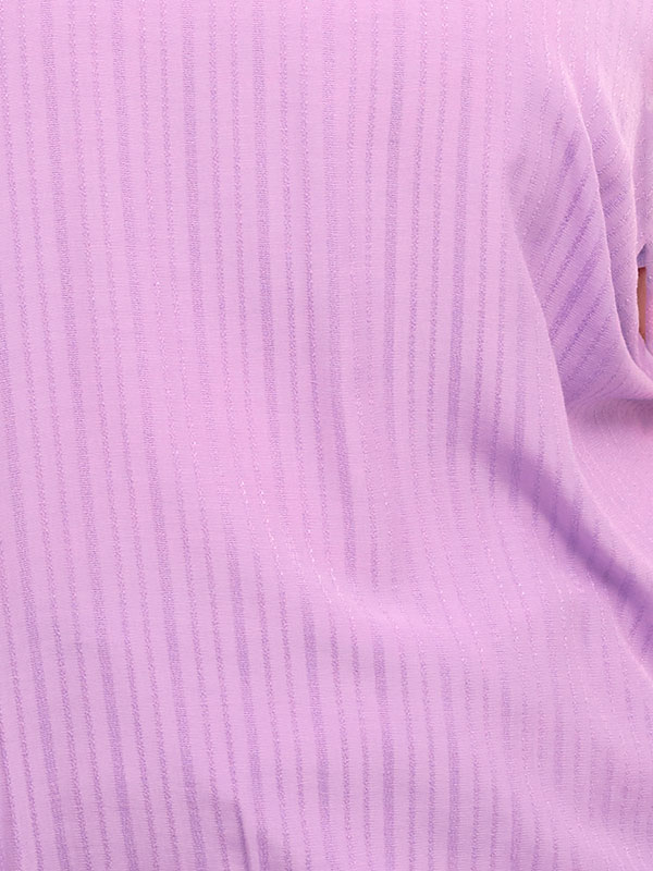 DANNI - Lilla bluse med striper i stoffet fra Kaffe Curve