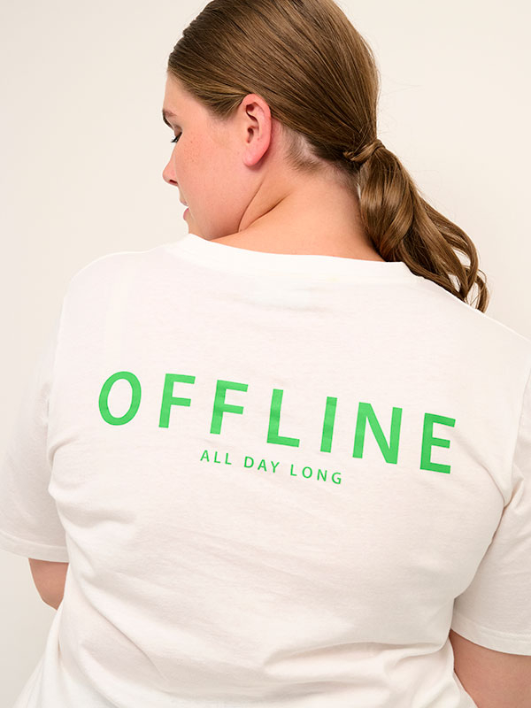 JOA  - Plus Size T-shirt fra Kaffe Curve