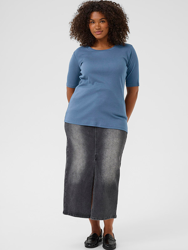 KCCARINA - Plus Size T-shirt fra Kaffe Curve