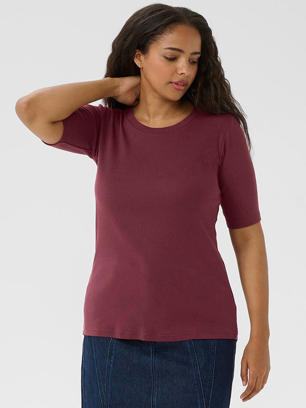 KCCARINA - Plus Size T-shirt fra Kaffe Curve