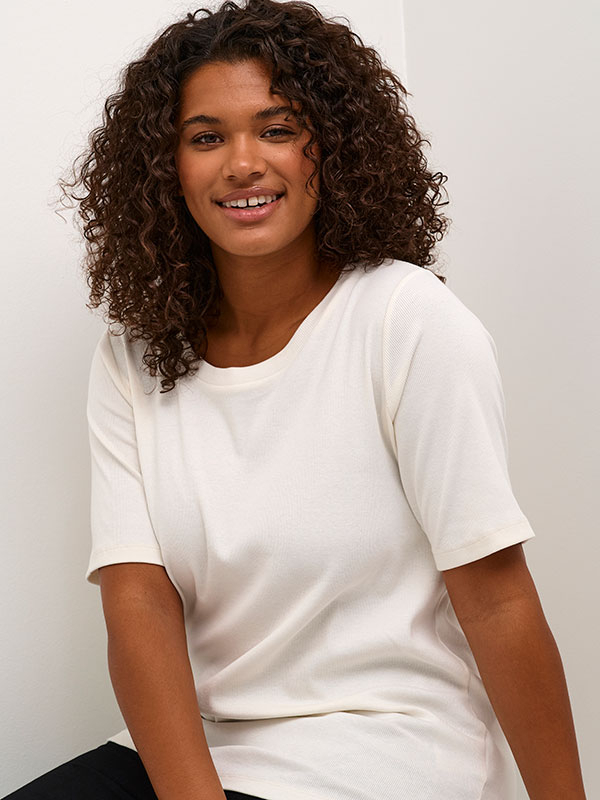 KCCARINA - Plus Size T-shirt fra Kaffe Curve