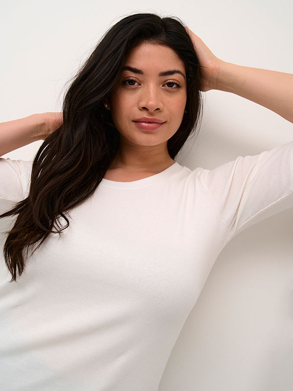 KCCARINA - Plus Size T-shirt fra Kaffe Curve