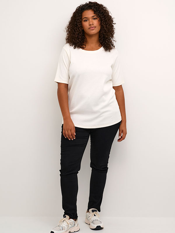 KCCARINA - Plus Size T-shirt fra Kaffe Curve