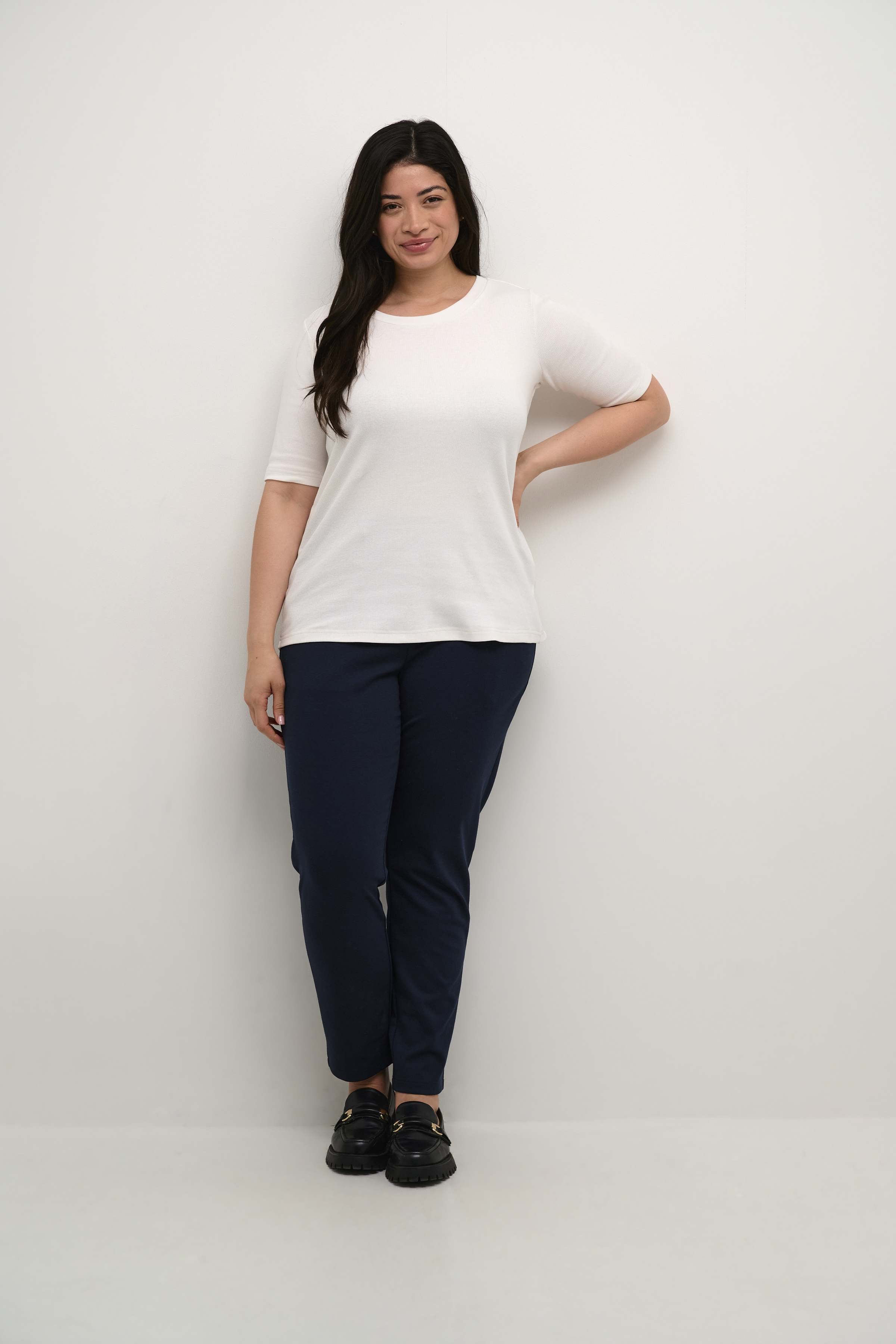 KCCARINA - Plus Size T-shirt fra Kaffe Curve