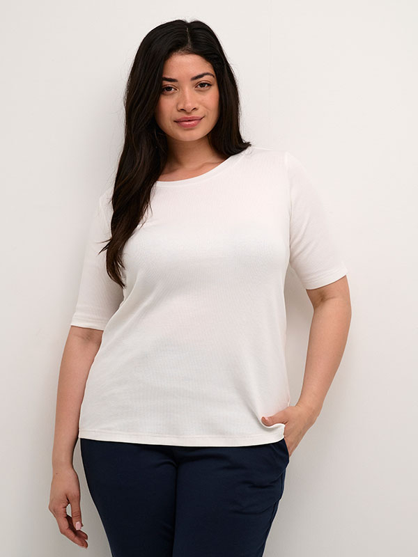 KCCARINA - Plus Size T-shirt fra Kaffe Curve