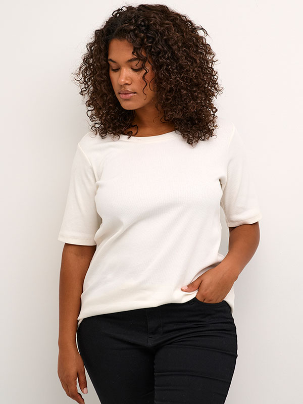 KCCARINA - Plus Size T-shirt fra Kaffe Curve