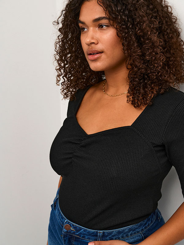 Bluse fra Kaffe Curve