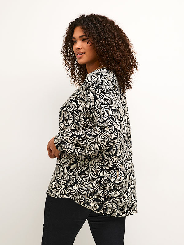 MIRTA  - Plus Size Bluse fra Kaffe Curve