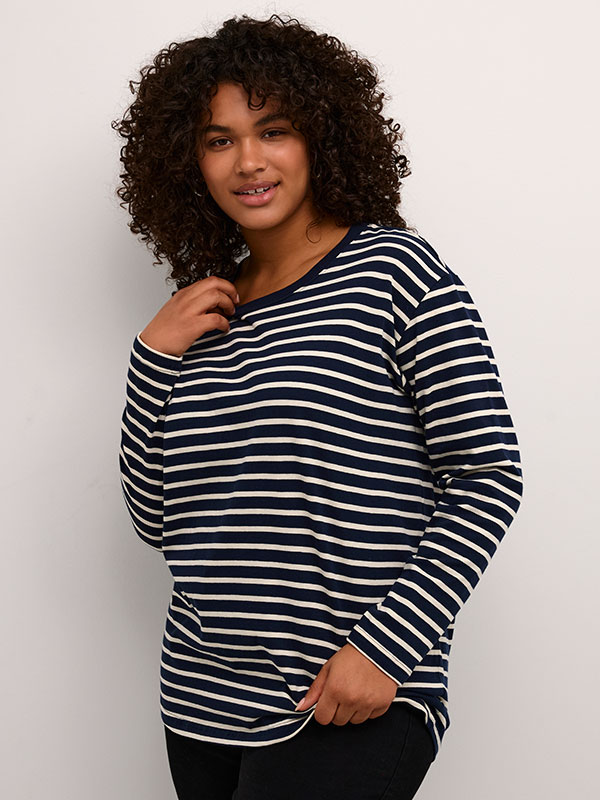 WINNI - Plus Size Bluse fra Kaffe Curve