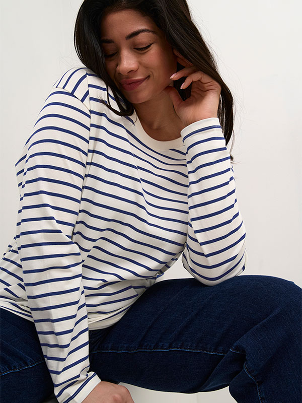 KCWINNI - Plus Size Bluse fra Kaffe Curve