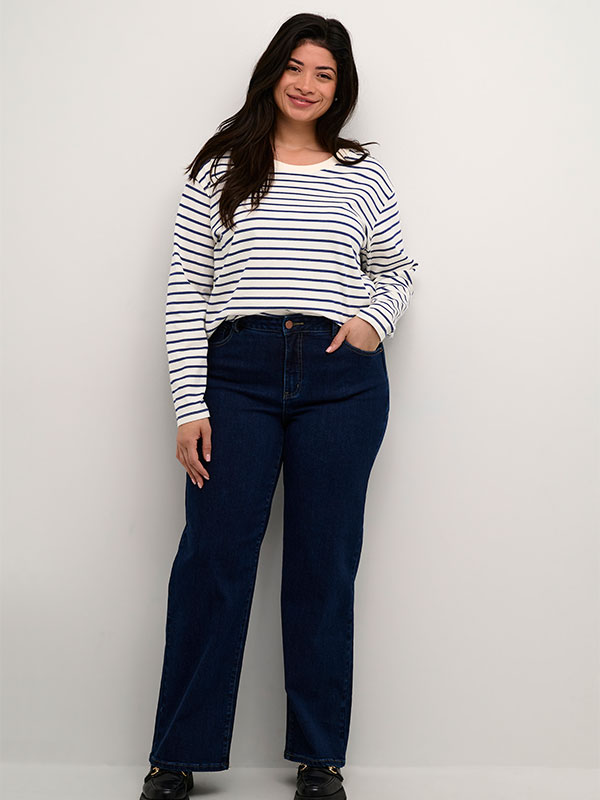 KCWINNI - Plus Size Bluse fra Kaffe Curve