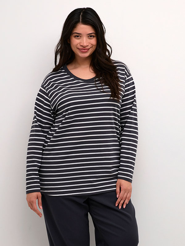 KCWINNI - Plus Size Bluse fra Kaffe Curve
