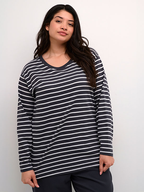 KCWINNI - Plus Size Bluse fra Kaffe Curve