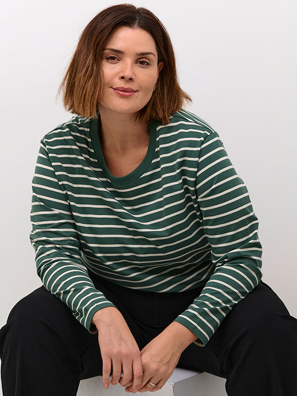 KCWINNI - Plus Size Bluse fra Kaffe Curve
