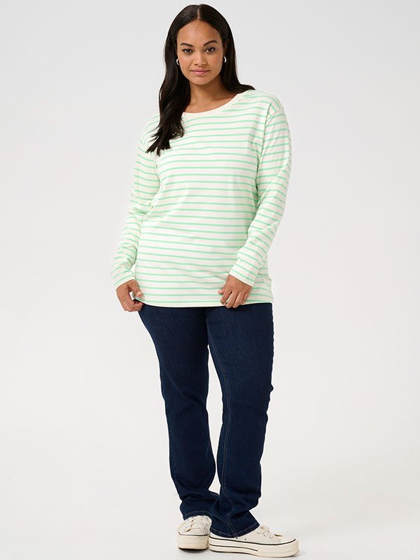 KCWINNI - Plus Size Bluse fra Kaffe Curve