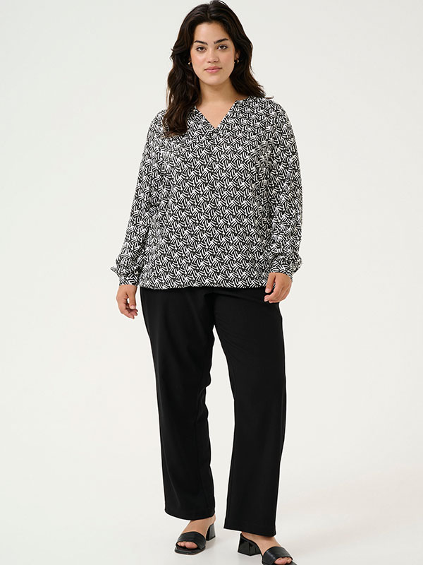 KCDIANA - Plus Size Bluse fra Kaffe Curve