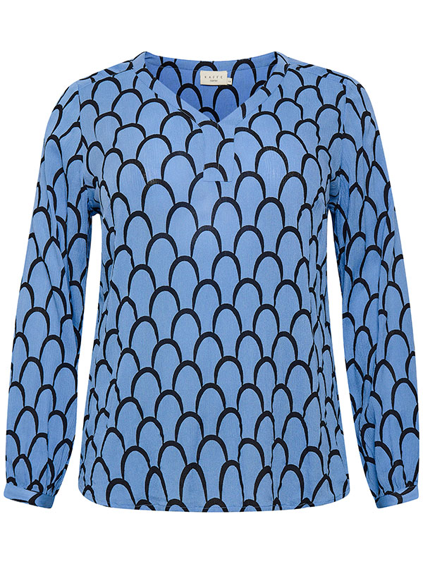 KCKERRY - Plus Size Bluse fra Kaffe Curve