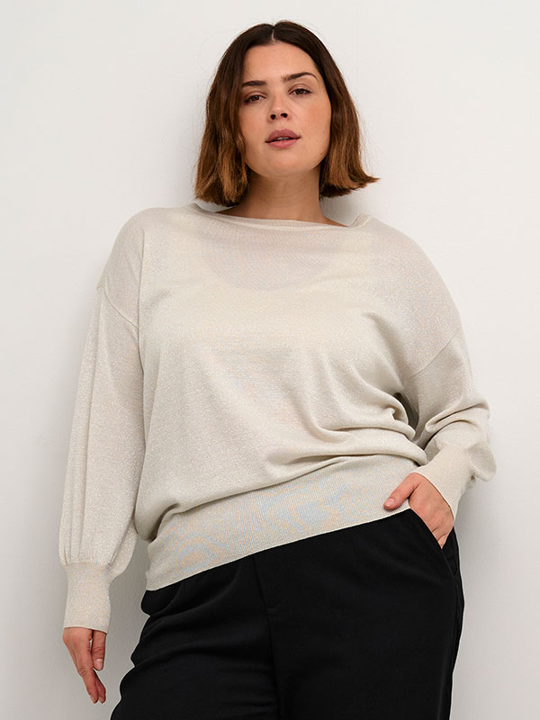 KCREGITTA - Plus Size Genser fra Kaffe Curve