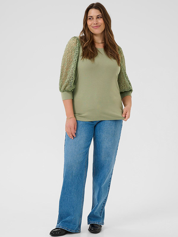 KCBELLA - Plus Size Bluse fra Kaffe Curve