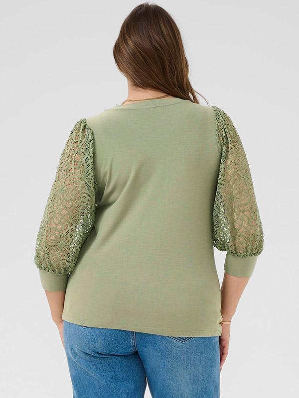 KCBELLA - Plus Size Bluse fra Kaffe Curve