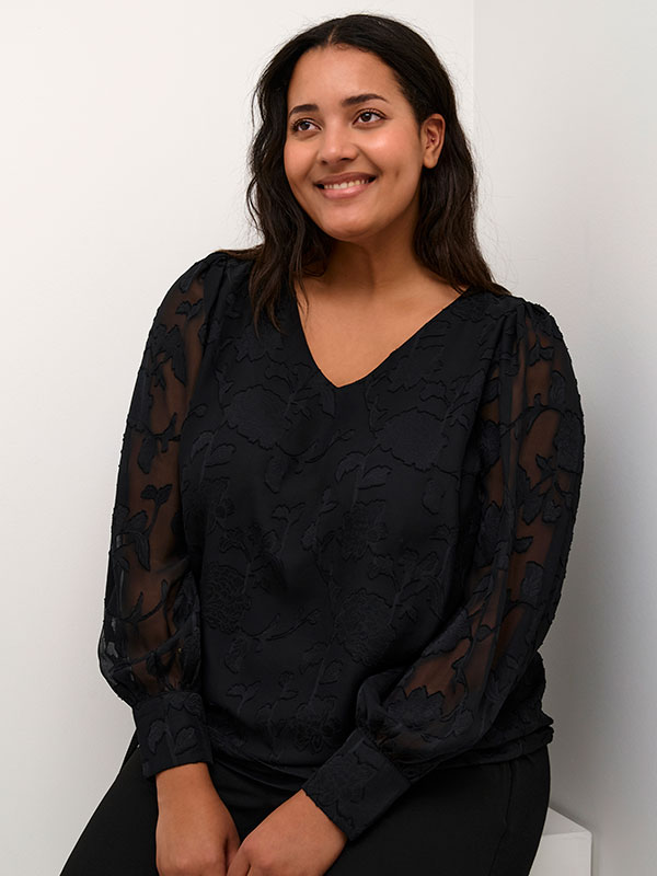 Bluse fra Kaffe Curve