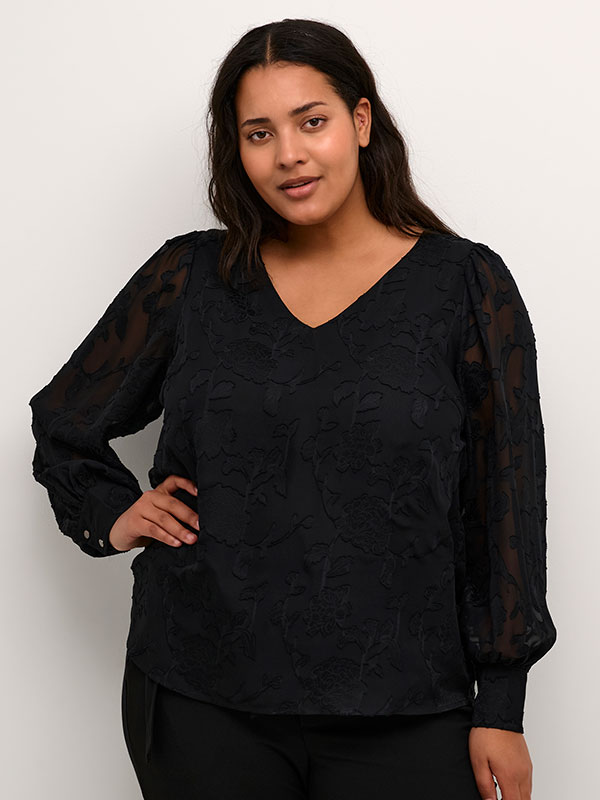 Bluse fra Kaffe Curve