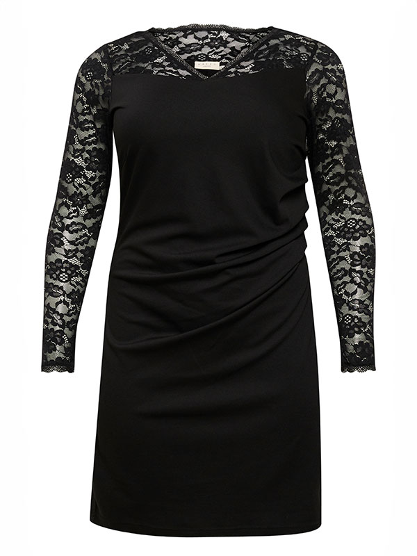 KCINDI - Plus Size Kjole fra Kaffe Curve