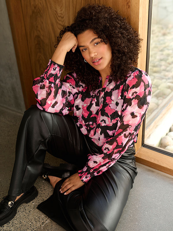 5715375125856 - Plus Size Bluse fra Kaffe Curve