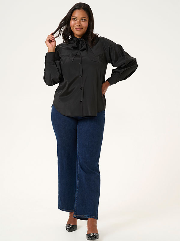 KCKAREN - Plus Size Skjorte fra Kaffe Curve