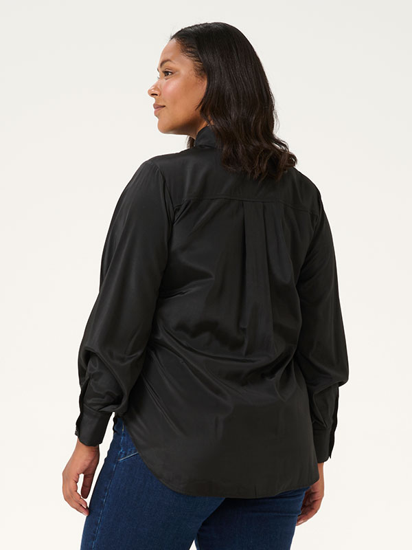 KCKAREN - Plus Size Skjorte fra Kaffe Curve