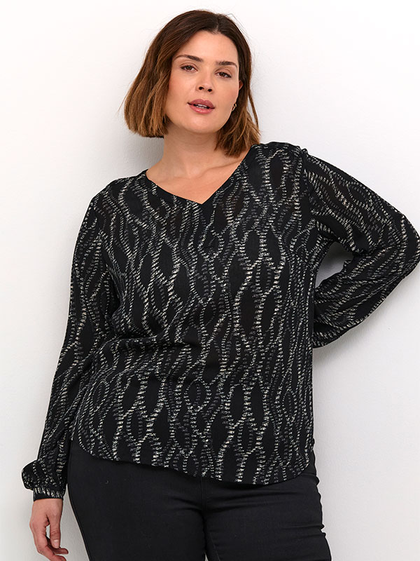 KCAMI - Plus Size Bluse fra Kaffe Curve
