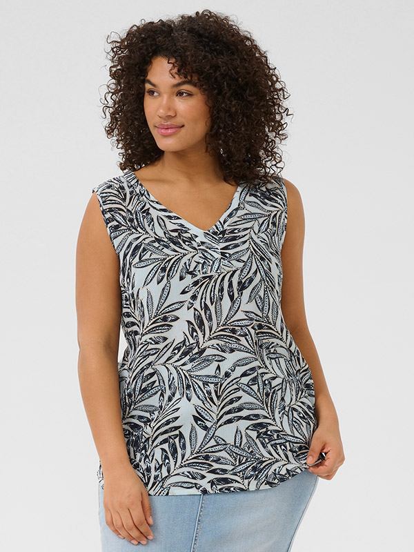 KCAMI - Plus Size Topp fra Kaffe Curve