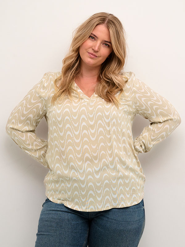 Bluse fra Kaffe Curve